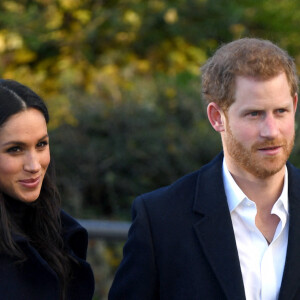 Le prince Harry et Meghan Markle à Nottingham, le 1er décembre 2017.