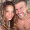 Shakira et son mari, le footballeur Gerard Pique. Août 2020.