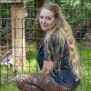 Carole Baskin, fondatrice de Big Cats Rescue, recueille des animaux élevés en captivité qui ne peuvent plus retourner à l'état sauvage le 18 mars 2020 à Tampa, Floride. Netflix va produire un documentaire sur son action et sa vie d'engagement qui lui a valu des menaces de mort.