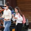 Katie Holmes a emmené sa fille Suri Cruise manger une glace à Manhattan, New York, le 8 septembre 2020.