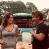 Sean Penn et sa femme Leila Gorge font le Ice Bucket Challenge sur Instagram