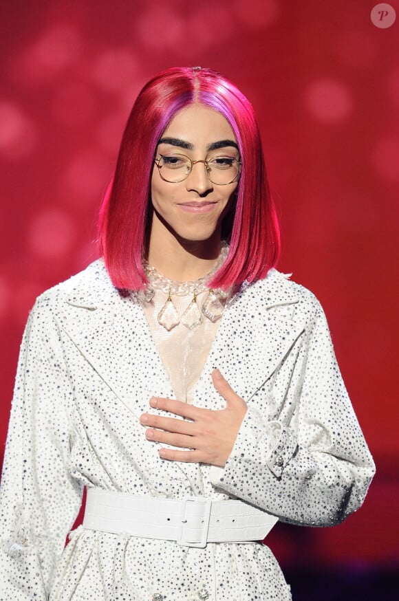 Exclusif - Bilal Hassani - Enregistrement de l'émission "La Chanson secrète 5", qui sera diffusée le 11 janvier 2020 sur TF1, à Paris. Le 17 décembre 2019 © Gaffiot-Perusseau / Bestimage