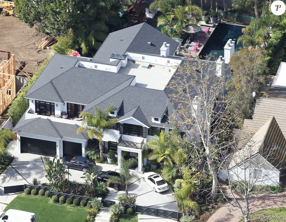 Nom De La Villa De Johnny Hallyday A Ramatuelle Vue aérienne de la maison de Johnny et Laeticia Hallyday à Pacific