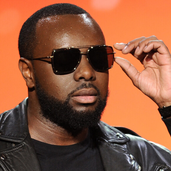 Exclusif -Maitre Gims - Enregistrement de l'émission "La Chanson secrète 5", qui sera diffusée le 11 janvier 2020 sur TF1, à Paris. Le 17 décembre 2019 © Gaffiot-Perusseau / Bestimage