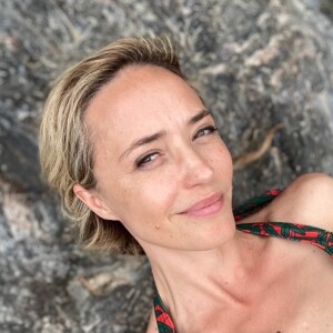 Hélène de Fougerolles sur Instagram. Le 08 août 2020.