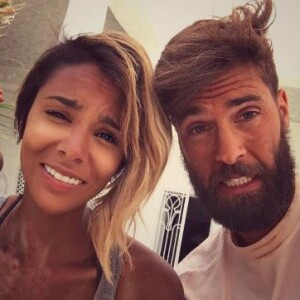 Shy'm et Benoît Paire posent ensemble sur Instagram le 30 avril 2017.