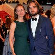 Carole Bouquet et son fils Dimitri Rassam après la projection du "Petit Prince" lors du 68e Festival de Cannes, le 22 mai 2015.