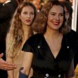 Carole Bouquet et sa belle-fille Charlotte Giacobetti (Charlotte Tarbouriech) - 65ème édition du Bal de la Rose donné au profit de la Fondation Princesse Grace sur le thème de la Riviera, une idée de K. Lagerfeld, à la Salle des Etoiles du Sporting Monte-Carlo à Monaco, le 30 mars 2019. © Jean-François Otonello / Nice Matin / Bestimage