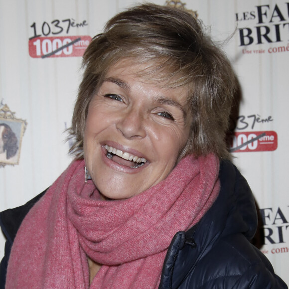 Exclusif - Véronique Jannot - 1000e représentation de la pièce "Faux British" au théâtre Saint-Georges à Paris. © Marc Ausset-Lacroix/Bestimage