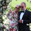 Mariage de Sylvie Meis et Niclas Castello à la Villa Cora à Florence, Italie. Le 19 septembre 2020.