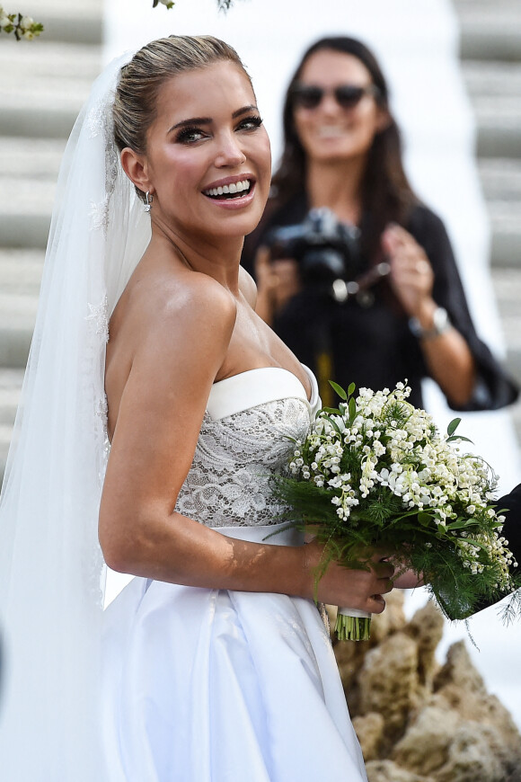 Mariage de Sylvie Meis et Niclas Castello à la Villa Cora à Florence, Italie.