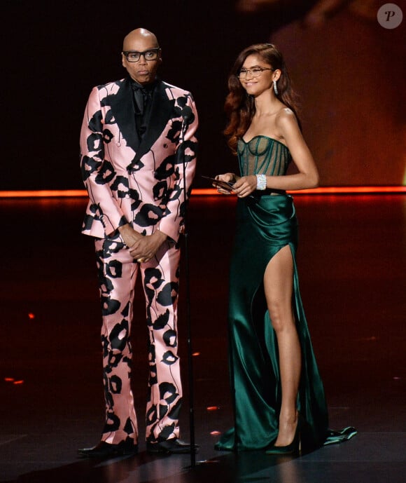 Zendaya et RuPaul lors des 71e Emmy Awards à Los Angeles. Le 22 septembre 2019.