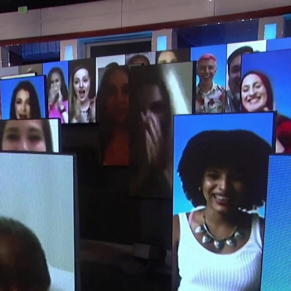 Ellen DeGeneres lors du lancement de la 18e saison de son émission, le 21 septembre 2020.