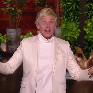 Ellen DeGeneres lors du lancement de la 18e saison de son émission, le 21 septembre 2020.