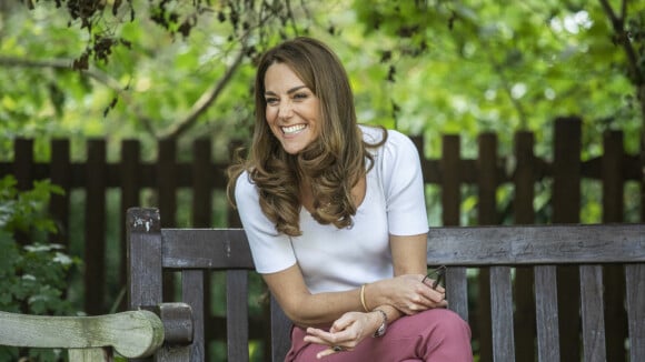 Kate Middleton : Baskets et brushing XL, la duchesse en toute décontraction