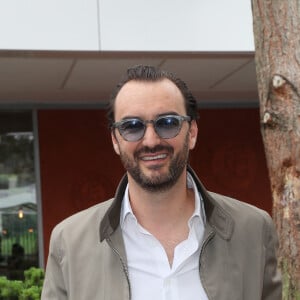 Cyril Lignac au village lors des internationaux de tennis de Roland Garros à Paris, le 10 juin 2018. © Moreau-Jacovides/Bestimage