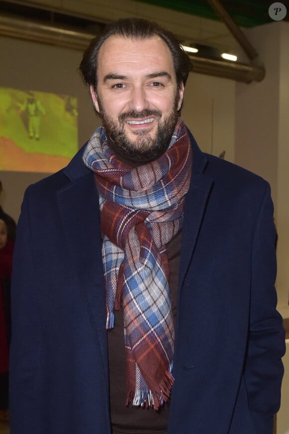 Cyril Lignac - Vernissage de l'exposition "César La Rétrospective" au Centre Georges Pompidou à paris le 11 décembre 2017 © Giancarlo Gorassini / Bestimage