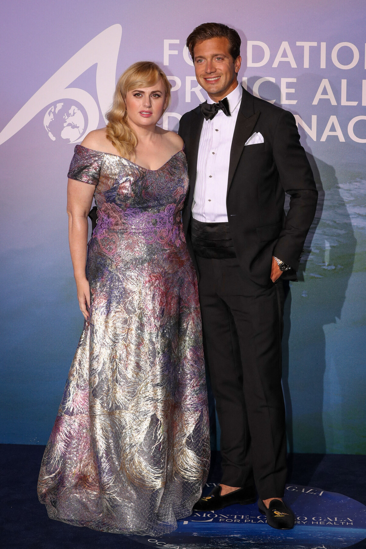 Photo : Rebel Wilson et son compagnon Jacob Busch lors du photocall du ...