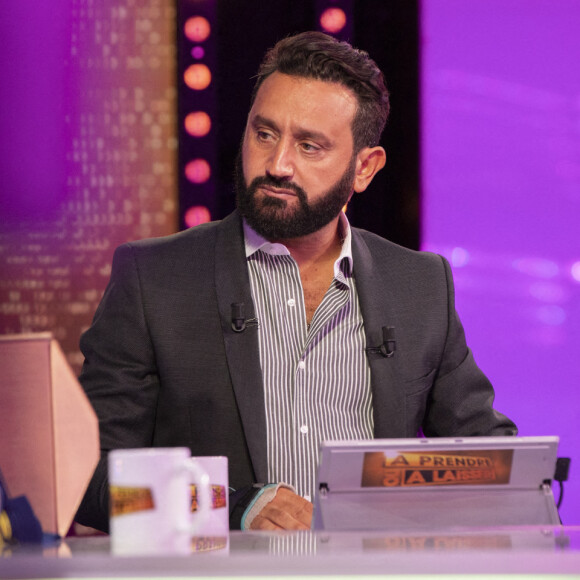 Exclusif - Cyril Hanouna - Première émission "A Prendre ou à Laisser" de la saison pour Cyril Hanouna avec pour invitée spéciale la footballeuse de l'OL Amandine Henry à Paris, le 31 août 2020. © Jack Tribeca/Bestimage