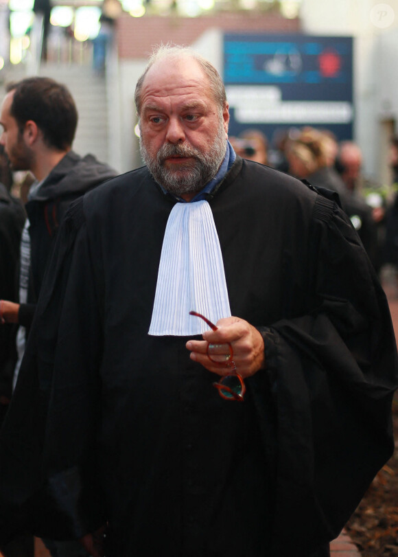 Eric Dupond-Moretti - Procès du leader de La France Insoumise et cinq autres membres du mouvement au tribunal de Bobigny le 19 septembre 2019. © Tiziano Da Silva/Bestimage