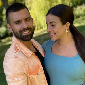 Vincent Queijo et sa fiancée Rym Renom sont devenus parents pour la première fois dimanche 27 septembre 2020 d'une petite fille - Instagram
