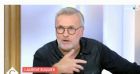 Laurent Ruquier intervient dans l'émission "C à Vous" sur France 5.