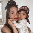 Cécilia Sirahaj, ex-candidate de "Koh-Lanta" en 2016 et désormais star du programme de TFX "Mamans et célèbres" avec sa petite Sway, née en août 2019.