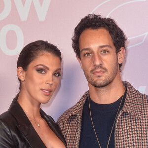 Iris Mittenaere et Diego El Glaoui - Photocall du défilé Etam Live Show 2020 à Paris le 29 septembre 2020. © Pool Agence Bestimage