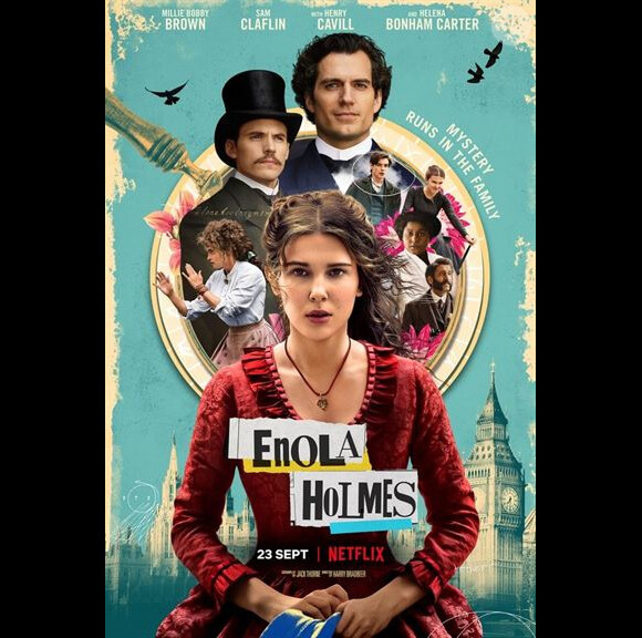 Millie Bobby Brown dans le film Netflix "Enola Holmes", de Harry Bradbeer.