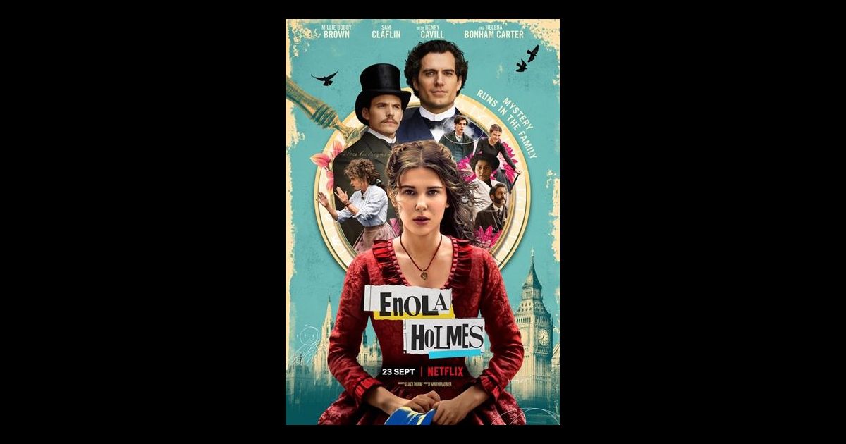 Millie Bobby Brown dans le film Netflix Enola Holmes, de Harry Bradbeer. Purepeople