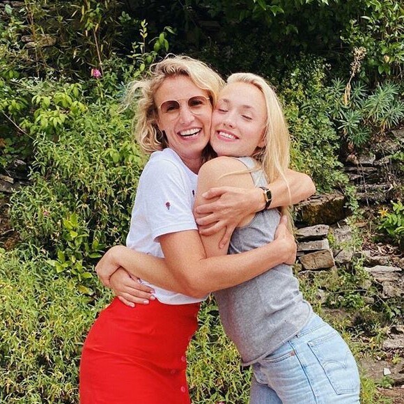 Alexandra Lamy et sa fille Chloé Jouannet sur Instagram pour la fête des Mères, le 7 juin 2020.