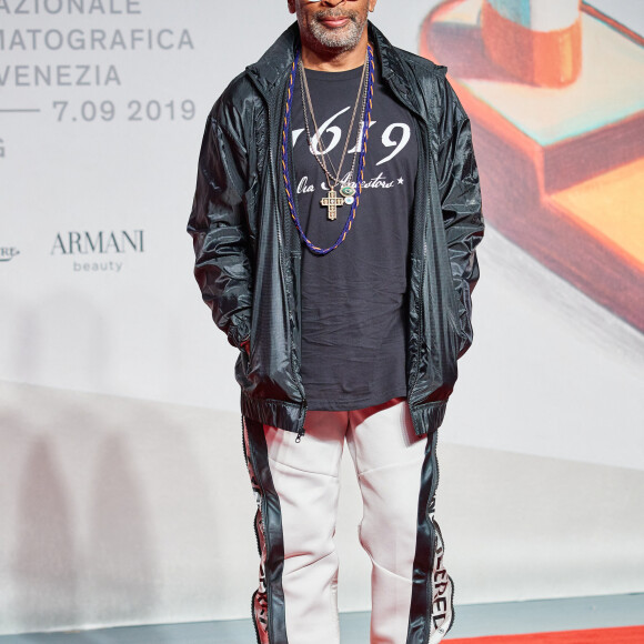 Spike Lee à la première du film "American Skin" lors de la 76ème édition du festival du film de Venise, la Mostra, sur le Lido de Venise, Italie, le 1er septembre 2019.