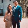 Aubin de "Koh-Lanta" et sa fiancée Eléa très chic pour un mariage, photo postée sur Instagram le 14 juillet 2020