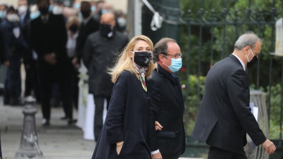 Obsèques de Juliette Gréco : François Hollande et Julie Gayet unis