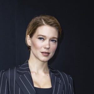 Léa Seydoux - Photocall du défilé de mode prêt-à-porter printemps-été 2021 "Louis Vuitton" à La Samaritaine à Paris, le 6 octobre 2020 © Olivier Borde / Bestimage