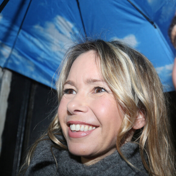 Exclusif - Romane Serda - Arrivées à la soirée "La nuit de la déprime" aux Folies Bergère à Paris. Le 3 février 2020 © Panoramic / Bestimage