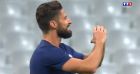 Olivier Giroud bientôt papa pour la quatrième fois ? Drôle d'annonce pendant le match des Bleus contre l'Ukraine, octobre 2020 au Stade de France.