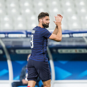 Olivier Giroud - Match de football amical France / Ukraine (7-1) au Stade de France le 7 octobre 2020. © Cyril Moreau / Bestimage