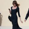 Carla Bruni - People à la sortie du défilé de mode prêt-à-porter automne-hiver 2020/2021 "Dior" à Paris. Le 25 février 2020.