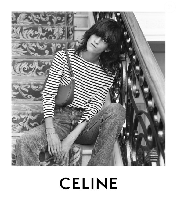 Suzanne Lindon, la fille de Sandrine Kiberlain, photographiée par Hedi Slimane pour CELINE. Septembre 2020.