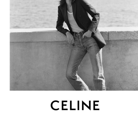 Suzanne Lindon, la fille de Sandrine Kiberlain, photographiée par Hedi Slimane pour CELINE. Septembre 2020.