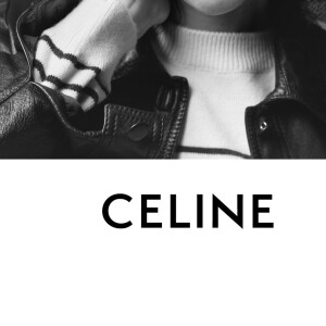 Suzanne Lindon, la fille de Sandrine Kiberlain, photographiée par Hedi Slimane pour CELINE. Septembre 2020.
