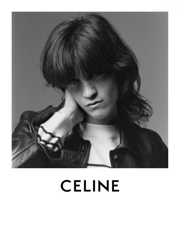 Suzanne Lindon, la fille de Sandrine Kiberlain, photographiée par Hedi Slimane pour CELINE. Septembre 2020.