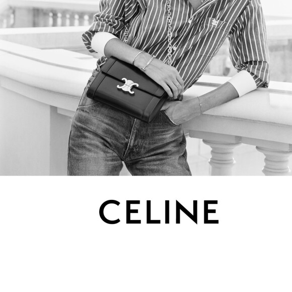 Suzanne Lindon, la fille de Sandrine Kiberlain, photographiée par Hedi Slimane pour CELINE. Septembre 2020.