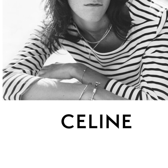 Suzanne Lindon, la fille de Sandrine Kiberlain, photographiée par Hedi Slimane pour CELINE. Septembre 2020.