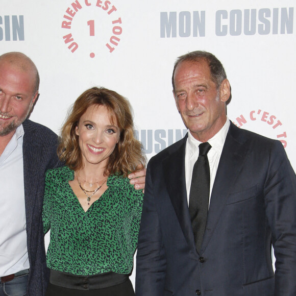 François Damiens, Alix Poisson, Vincent Lindon - Avant-première du film "Mon cousin" au cinéma Le Grand Rex à Paris, le 28 septembre 2020. © Christophe Aubert via Bestimage