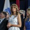 Le président américain Donald Trump et la première dame Melania Trump célèbrent la fête nationale au mont Rushmore à Keystone.
