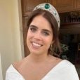 La princesse Eugenie le jour de son mariage avec Jack Brooksbank à Windsor, le 12 octobre 2018.