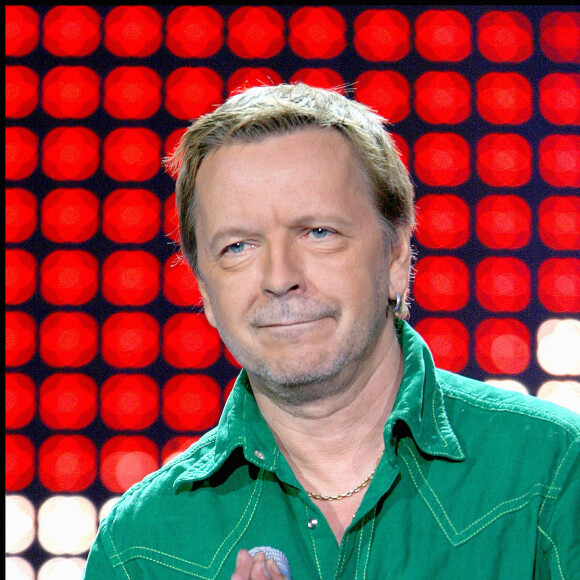 Renaud sur le plateau de l'émission "Un samedi soir avec jean-Marie Bigard".