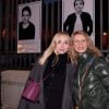 Exclusif - Chloé Jouannet et sa mère Alexandra Lamy au vernissage de l'exposition photos "Libres et égales" à l'occasion de la journée internationale des droits des femmes sur les grilles de la cour d'appel à Paris, France, le 6 mars 2020. A l'occasion de la journée internationale des droits des femmes, la photographe S.Galmot et la haute fonctionnaire à l'égalité femmes-hommes, I.Rome se sont associées pour réaliser une exposition photos portant un message d'espoir et de solidarité envers toutes les femmes, sous l'égide de la Garde des Sceaux, ministre de la Justice. En réunissant ces 28 femmes, la photographe fait passer un message de résilience par l'art et veut mettre en avant la force intérieure qui habite chacune d'entre-elles, leurs envies, leur bienveillance pour cette exposition intitulée: "Livbres et Egales". © Rachid Bellak/Bestimage